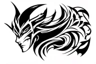 Loki tattoo design idea