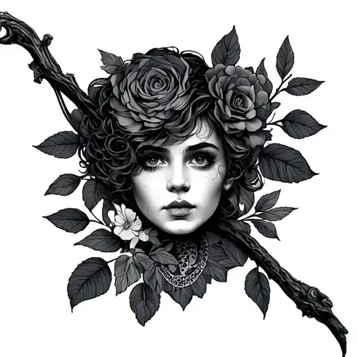 hadestown tattoo design idea