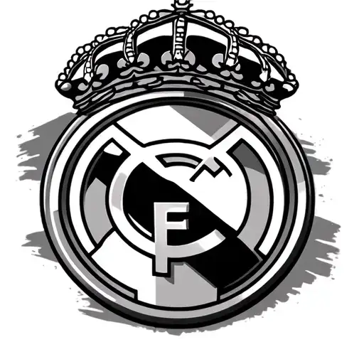 real madrid logo tattoo design idea