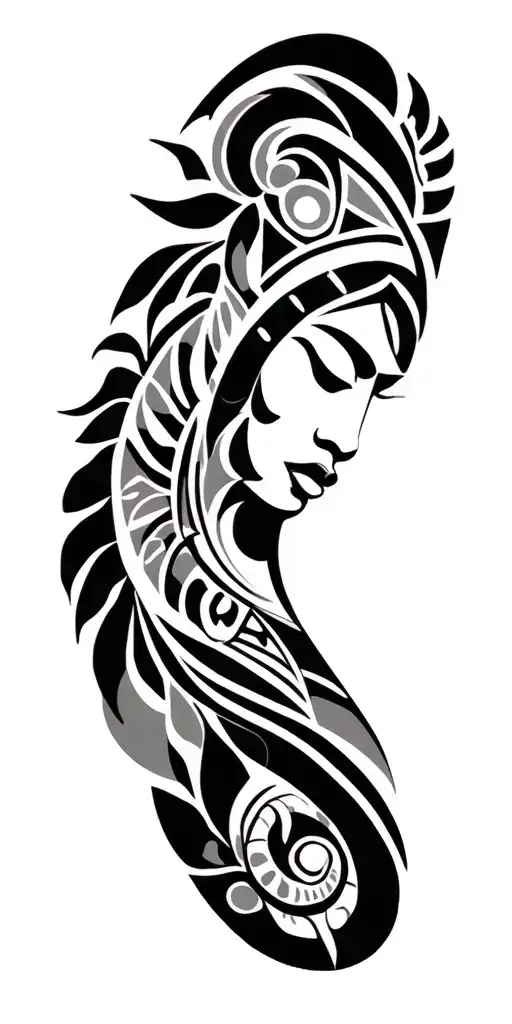 African Tribal tattoo tattoo design idea