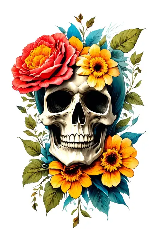 Cheat death tattoo design idea