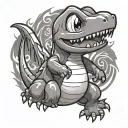 pokemon charmander tattoo design idea