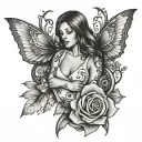 domestic abuse survivor tattoo design idea
