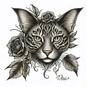 I heart image J tattoo design idea