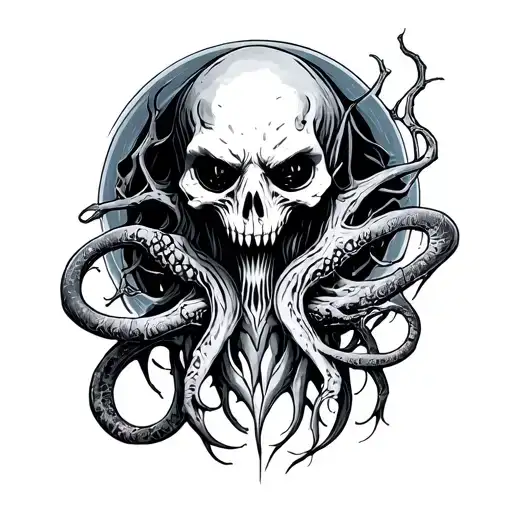 Eldritch Horror tattoo design idea