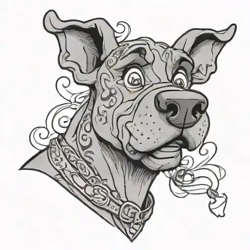 Scooby Doo tattoo design idea