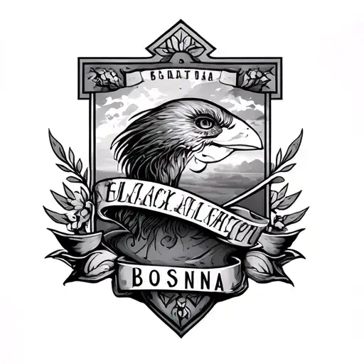Bosnia tattoo design idea