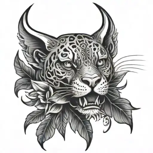 CJ R G tattoo design idea