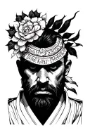 Moral code judo value tattoo design idea
