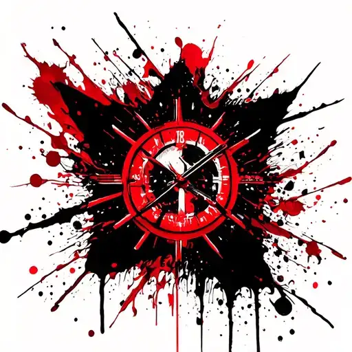 fortune favors the bold starry night backdrop tattoo design idea