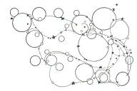 Bubbles, Sparkles, and Stars tattoo design idea