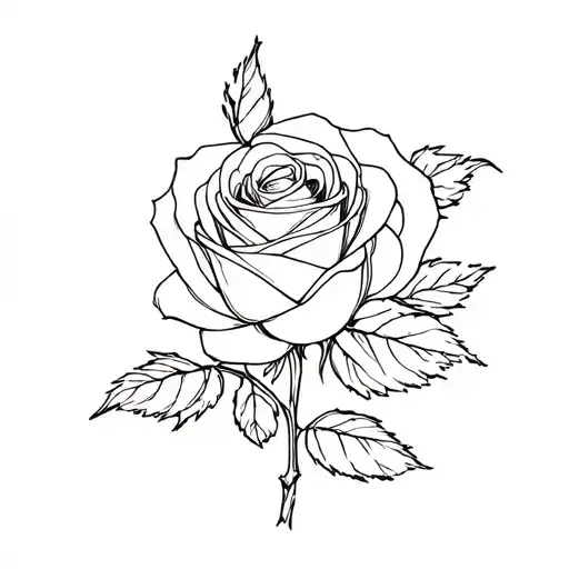 domestic violence survivor, rose, light shining tattoo design idea