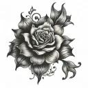 Sophisticated tattoo design idea