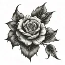 Sophisticated tattoo design idea