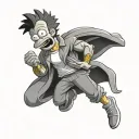 Simpson tattoo design idea