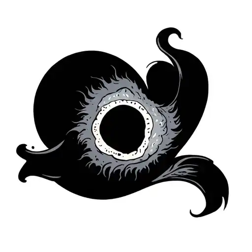 Butthole tattoo design idea