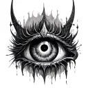 Eye Of Sauron tattoo design idea