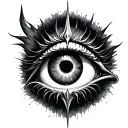Eye Of Sauron tattoo design idea