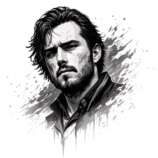 Alan Wake tattoo design idea