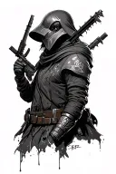 Destiny 2 hunter tattoo design idea