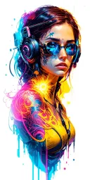 Cyberpunk 2077 tattoo design idea