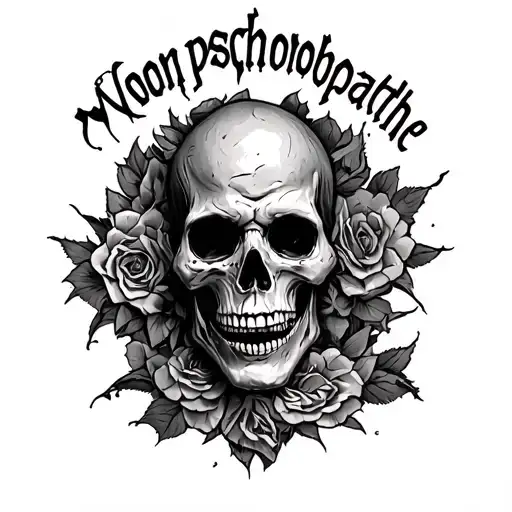 "mon psychopathe" mon psychopathe tattoo design idea