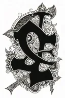 ax tattoo design idea
