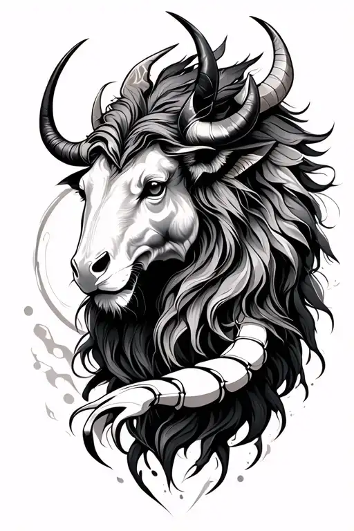 taurus, Sagittarius, leo, scorpio zodiac symbol tattoo design idea