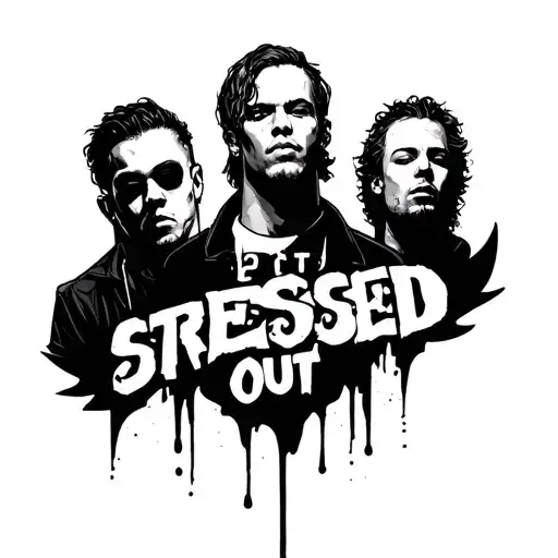 21 pilots "stressed out" tattoo design idea