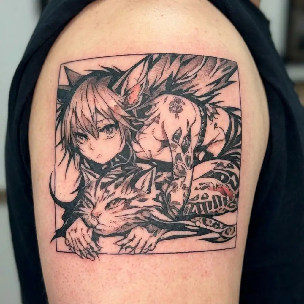 wet pussy rubbing  tattoo design idea