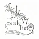 Bible scripture tattoo design idea