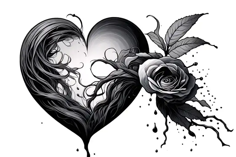 Take care of the blood that your love runs through tattoo design idea