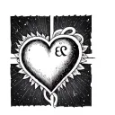 Heart, Plane, Initial, cordinate tattoo design idea