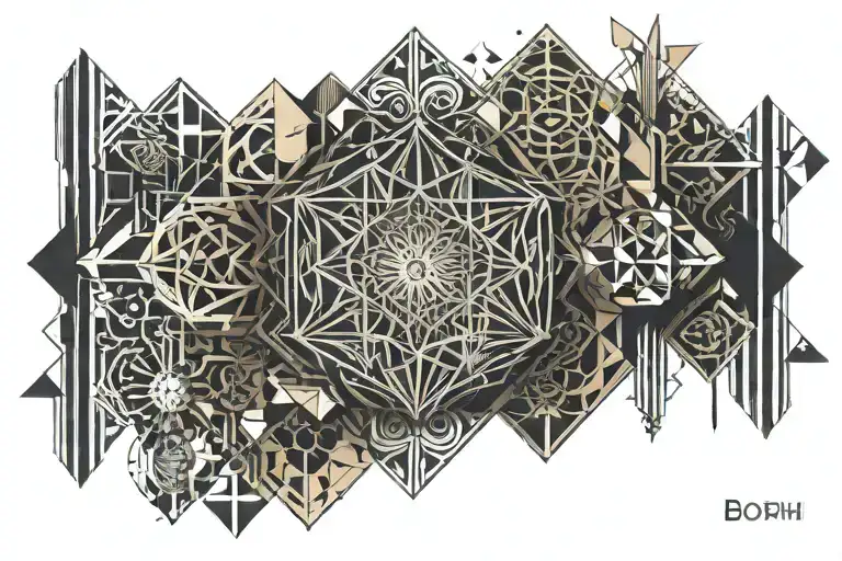 Name Bodhi tattoo design idea