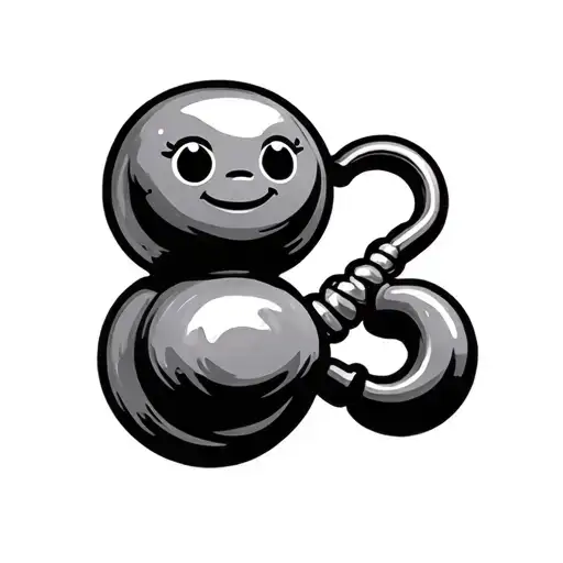 toy rattle tattoo design idea