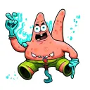 Patrick Star from spongebob tattoo design idea