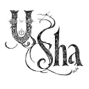 "Usha" hindu goddess kali tattoo design idea