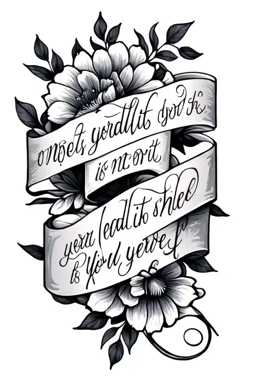 bible verse tattoo design idea