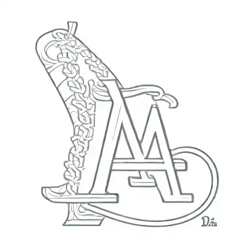 los angeles dodgers dainty female tattoo design idea