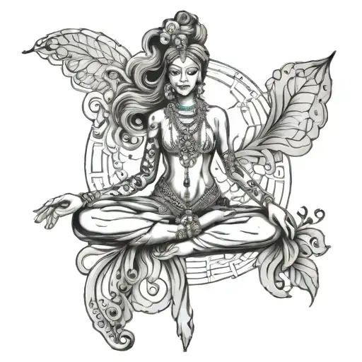 kundalini feminine tattoo tattoo design idea