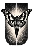 moth tattoo tattoo design idea