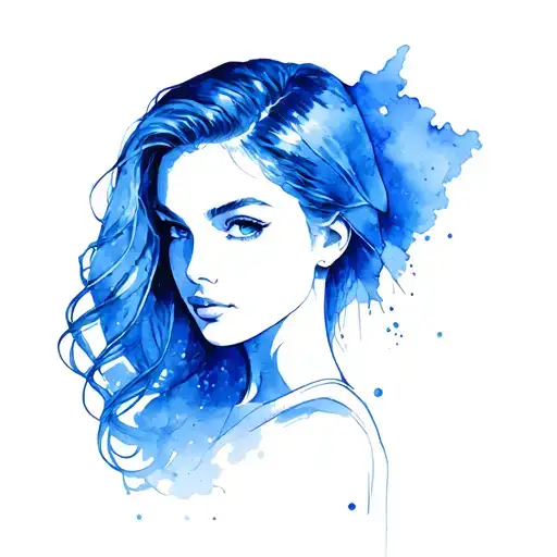 supergirl tattoo design idea