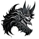 Karna tattoo design idea