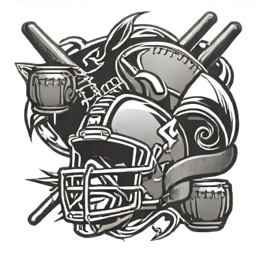 slots raiders football logo tattoo design idea