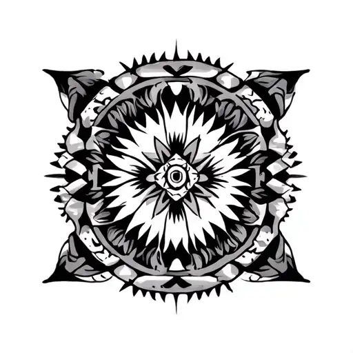 Mapuche tattoo design idea