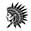 Mapuche tattoo design idea