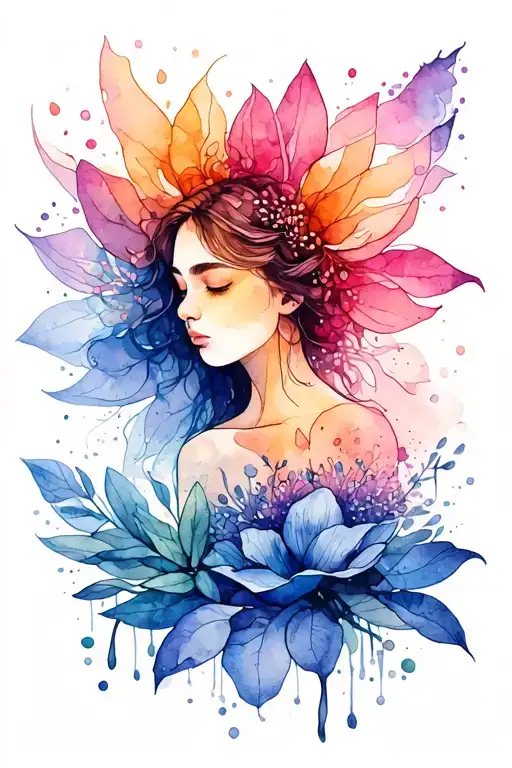 survival, strength, healing and growth. empowerment and voice. journey and time tattoo design idea