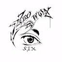 "Zero Wuhn Six" Zero One Six winged eye popping tattoo design idea