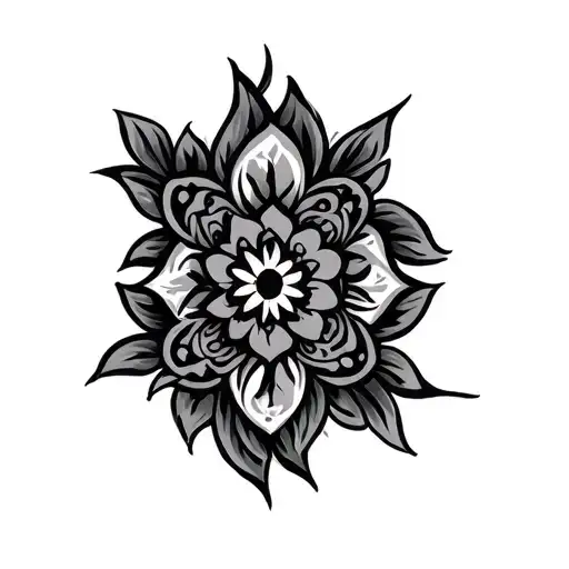 philippines with tribal patterns tattoo design idea