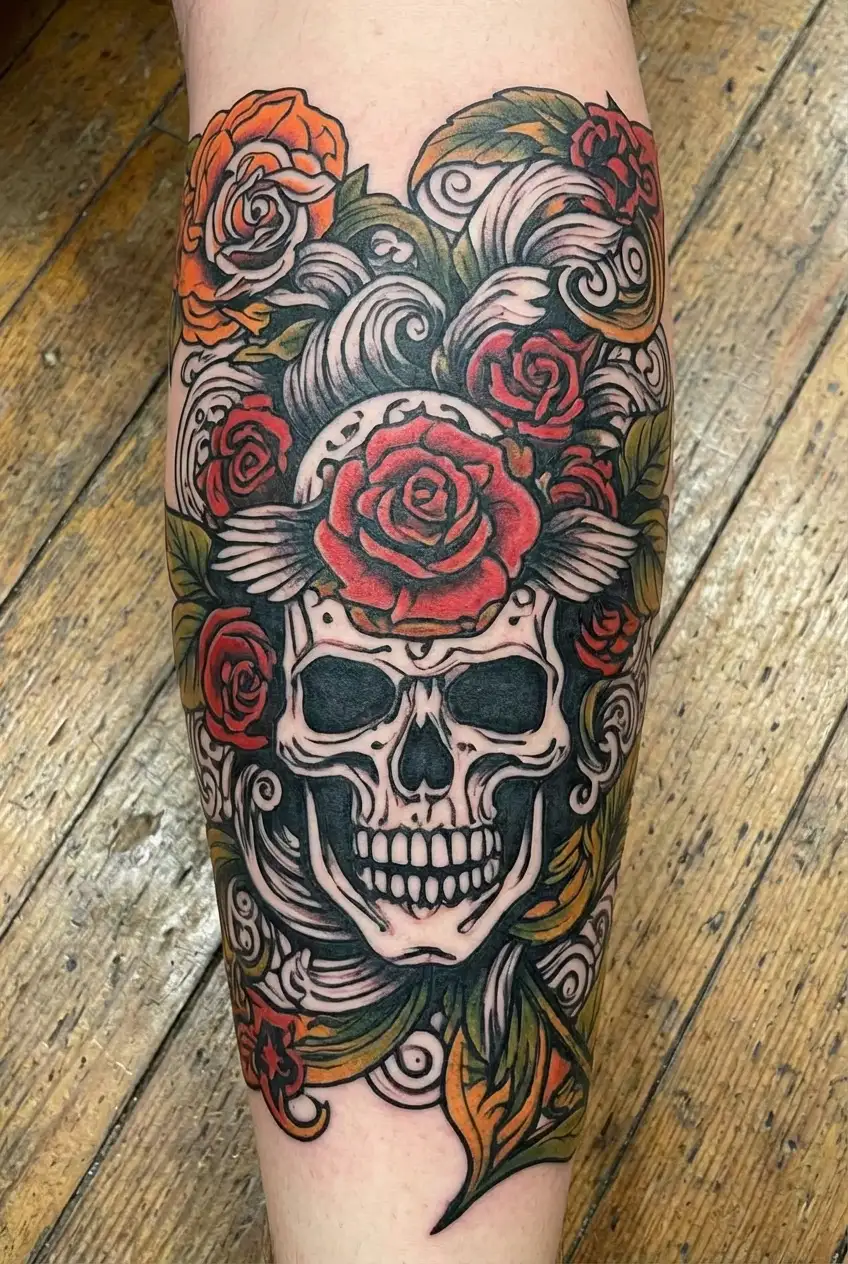 cuckold symbol incorporated tattoo design idea